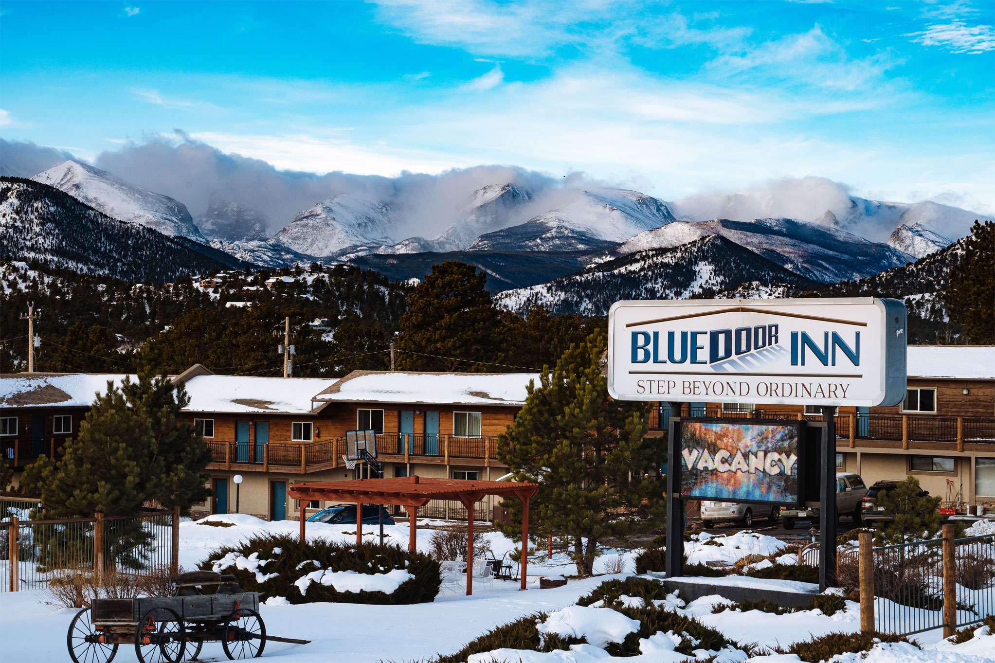 Dark abstract background